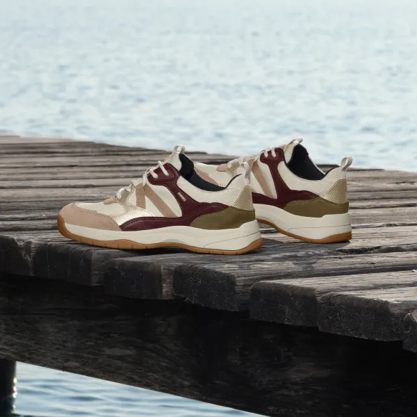 Cream Women's Geox Sneakers Berinike B ABX - Women's