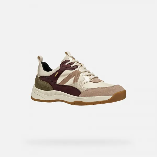 Cream Women's Geox Sneakers Berinike B ABX - Women's