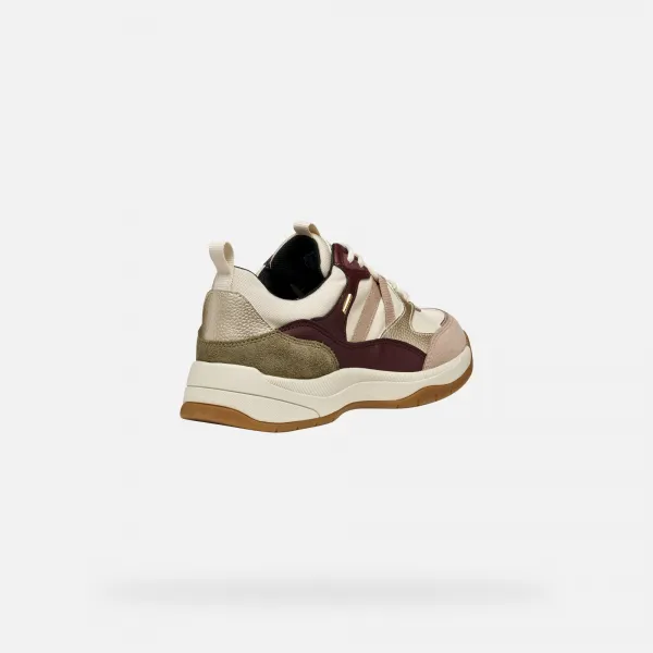 Cream Women's Geox Sneakers Berinike B ABX - Women's