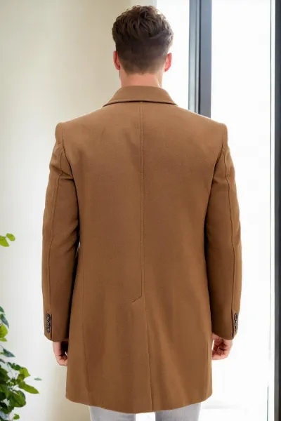 PLT9365 DEWBERRY MEN'S COAT-CAMEL