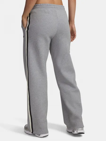 Under Armour Icon HWT Flc Puddle Pant-GRY Women's Sports Trousers - Ladies