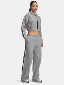 Under Armour Icon HWT Flc Puddle Pant-GRY Women's Sports Trousers - Ladies