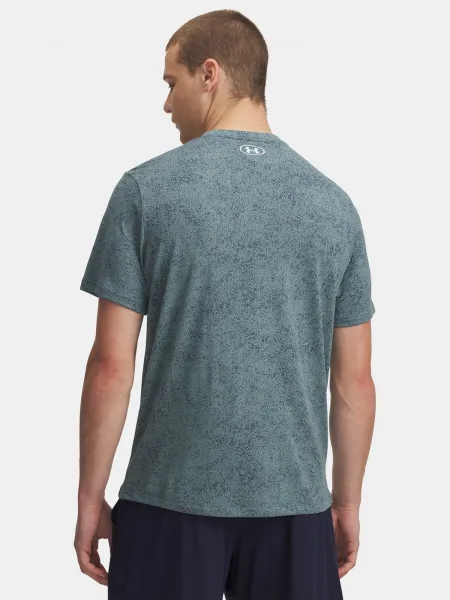 Men's Under Armour UA Tech Tee Pixelate-BLU T-Shirt - Mens