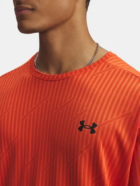 Men's Under Armour UA Tech Vent Jacquard-ORG T-Shirt - Men's