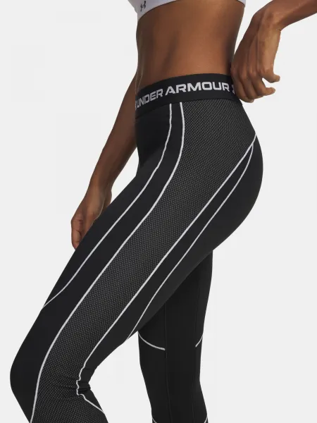 Under Armour UA ColdGear Textured Legging-BLK Women's Leggings - Women's
