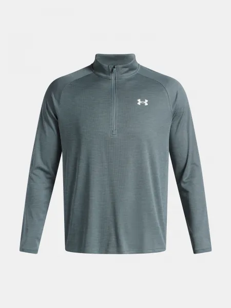 Men's Under Armour UA Tech Textured 1/2 Zip-BLU T-Shirt - Men's