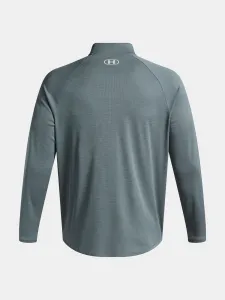 Men's Under Armour UA Tech Textured 1/2 Zip-BLU T-Shirt - Men's