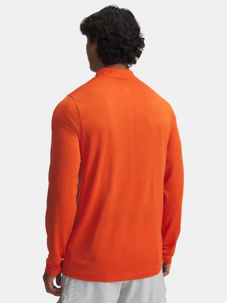 Men's Under Armour Vanish Elite Seamless 1/4 Zp-ORG T-Shirt - Men's