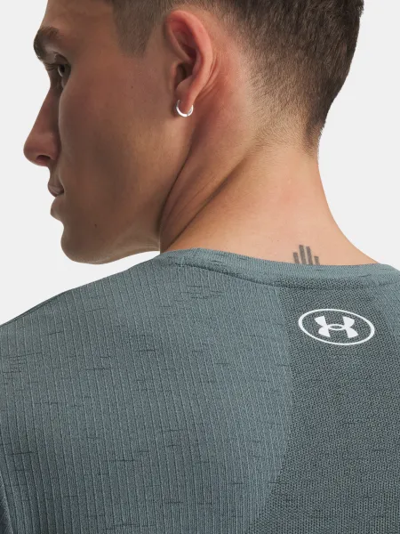 Men's T-shirt Under Armour Vanish Seamless SS-BLU - Men's