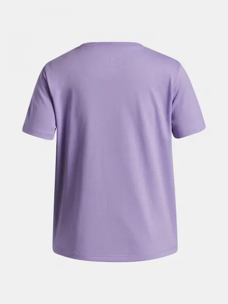 Under Armour UA G Rival Shimmer SS-PPL Girls' T-Shirt - Girls