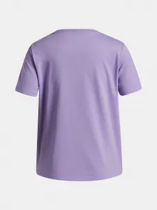 Under Armour UA G Rival Shimmer SS-PPL Girls' T-Shirt - Girls
