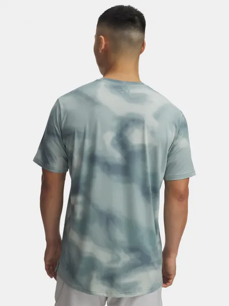 Men's Under Armour Vanish Energy Printed SS-GRN T-Shirt - Men's