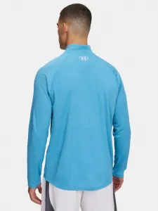 Men's Under Armour UA Tech Textured 1/2 Zip-BLU T-Shirt - Men's