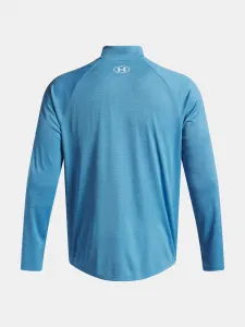Men's Under Armour UA Tech Textured 1/2 Zip-BLU T-Shirt - Men's