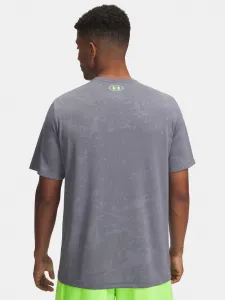 Men's Under Armour UA Tech Vent Jacquard SS-GRY T-Shirt - Mens