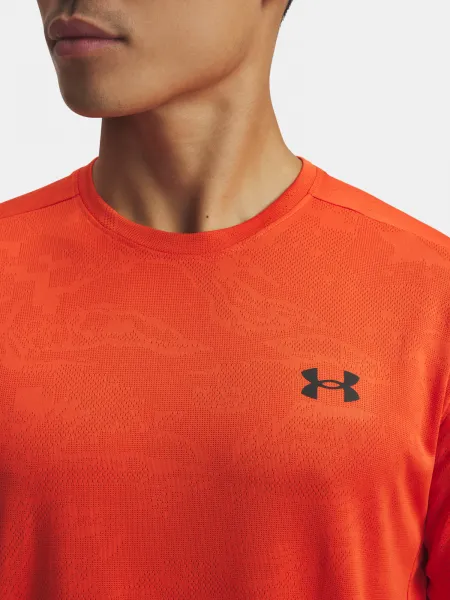 Men's Under Armour UA Tech Vent Jacquard SS-ORG T-Shirt - Mens