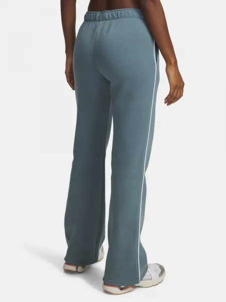 Under Armour UA Rival Flc Piped Pant-BLU Women's Sports Trousers - Ladies