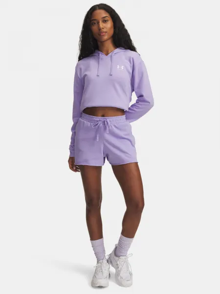 Under Armour fialové teplákové kraťasy