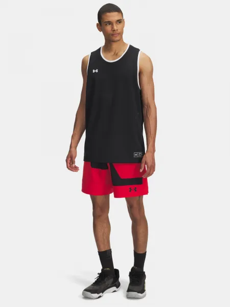 Pánske šortky Under Armour UA M Zone 7in Wvn Short Grphc-RED