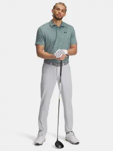 Men's Under Armour UA Playoff 3.0 Printed Polo-GRN T-Shirt - Men's