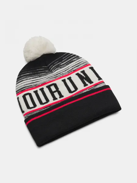 Men's Under Armour M Halftime Pom Beanie-BRN - Men's