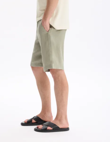 Celio Linen Shorts Dolinusbm - Mens