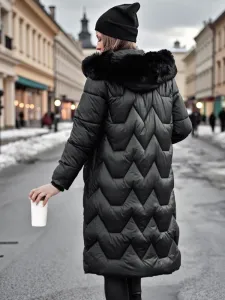 Dámska dlhá zimná bunda WINTERACT