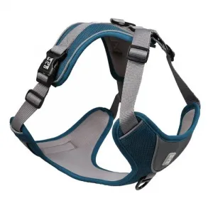 DUVO+ EXPLORER Ultimate Odolný a pohodlný postroj s reflexnou páskou XS 20-40cm - 37-45cm benzínovo modrý