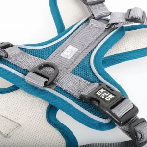 DUVO+ EXPLORER Ultimate Odolný a pohodlný postroj s reflexnou páskou XS 20-40cm - 37-45cm benzínovo modrý