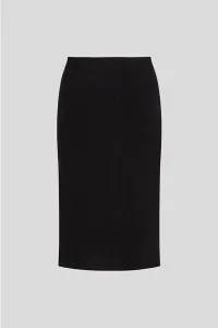 Sukňa Karl Lagerfeld Jeans Klj Knitted Midi Skirt Black