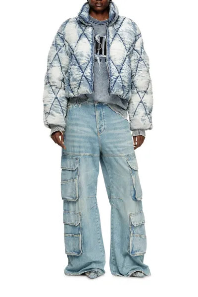 Bunda Diesel W-Histel Jacket Blue