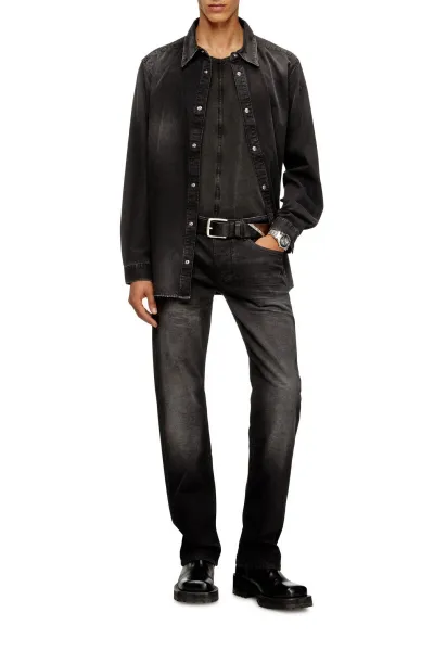 Košeľa Diesel D-Simply Shirt Black