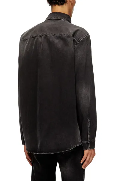 Košeľa Diesel D-Simply Shirt Black