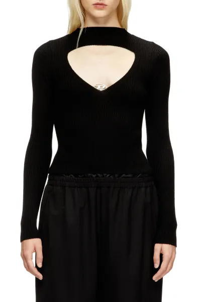 Sveter Diesel M-Olina Knitwear Black
