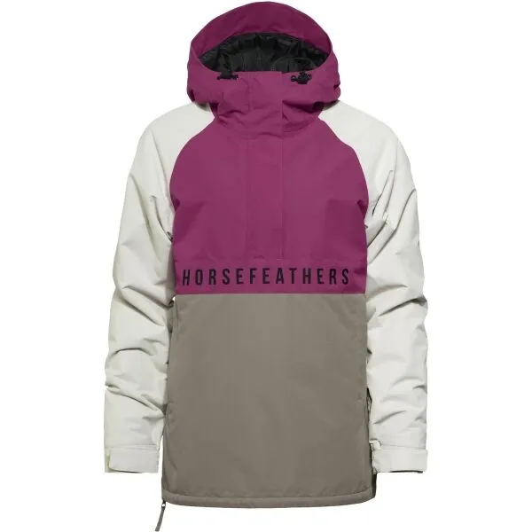 HORSEFEATHERS Bunda Tala - orchid GRAY velikost M