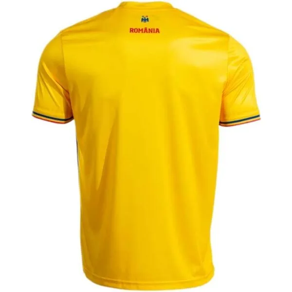 Joma FED. FUTBOL RUMANÍA REPLICA OPT H SHORT SLEEVE T-SHIRT Detské futbalové tričko, žltá, veľkosť