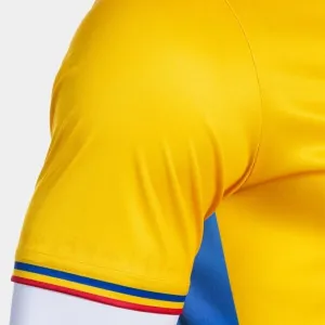 Joma FED. FUTBOL RUMANÍA REPLICA OPT H SHORT SLEEVE T-SHIRT Detské futbalové tričko, žltá, veľkosť