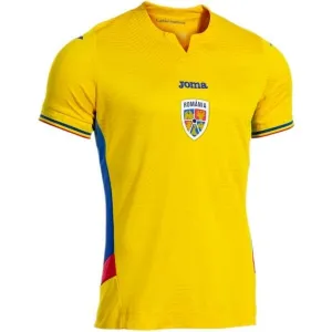 Joma FED. FUTBOL RUMANÍA 1ST SHORT SLEEVE T-SHIRT Pánske futbalové tričko, žltá, veľkosť