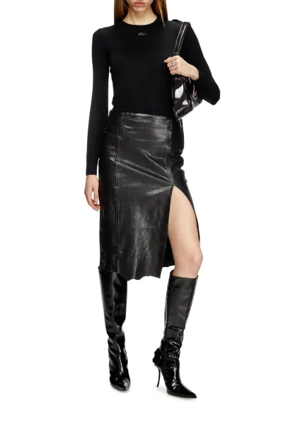 Sveter Diesel M-Alinesa Knitwear Black
