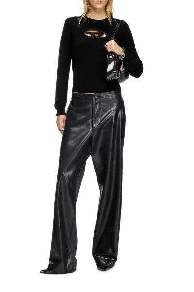 Sveter Diesel M-Areesa-Slim Knitwear Black