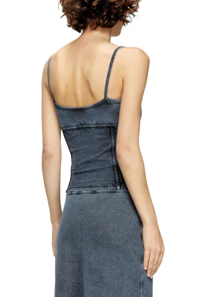 Top Diesel T-Ony Tank Top Blue