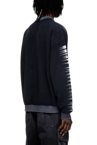 Mikina Diesel S-Boxt-T1 Sweat-Shirt Blue