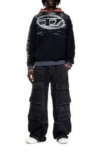 Mikina Diesel S-Boxt-T1 Sweat-Shirt Blue