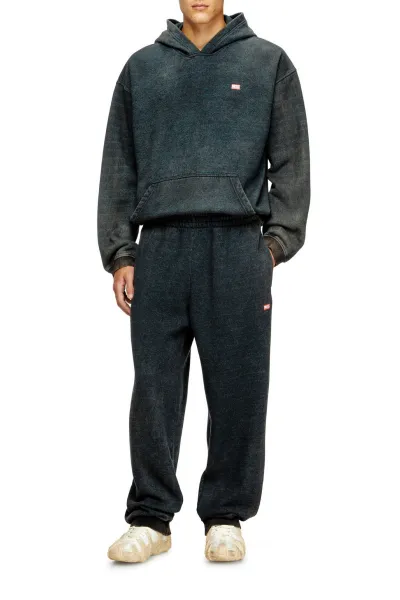 Tepláky Diesel P-Marky-Cuff Trousers Black