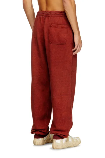 Tepláky Diesel P-Marky-Cuff Trousers Red