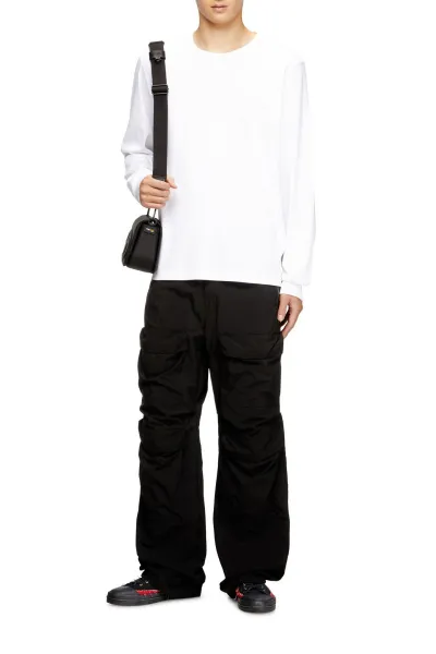 Tričko Diesel T-Madjust-Ls-T1 T-Shirt White