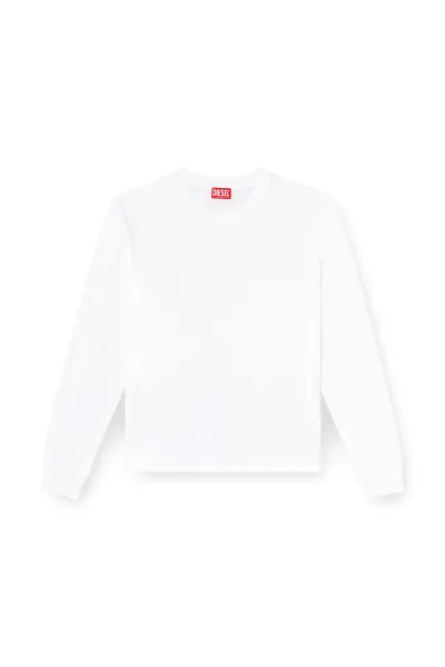 Tričko Diesel T-Madjust-Ls-T1 T-Shirt White