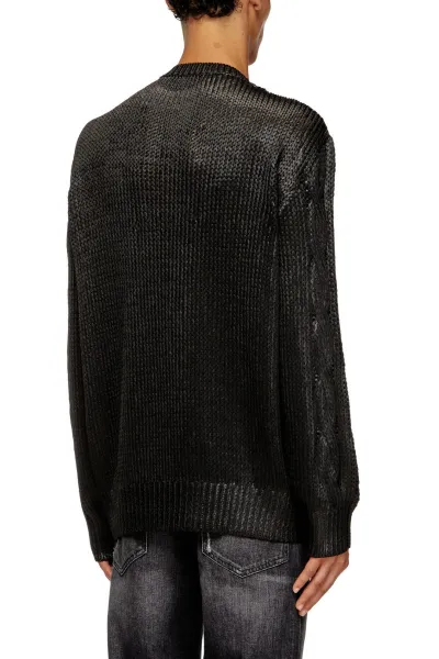 Sveter Diesel K-Michiu Knitwear Black