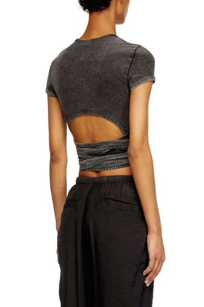 Tričko Diesel T-Bunny-Tail-R1 Tank Top Black