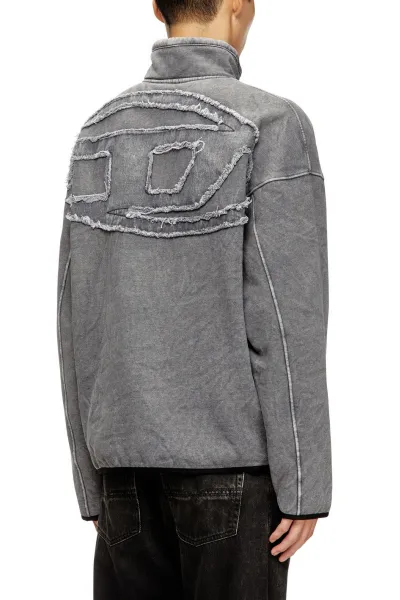 Mikina Diesel S-Baty-New Sweat-Shirt Black